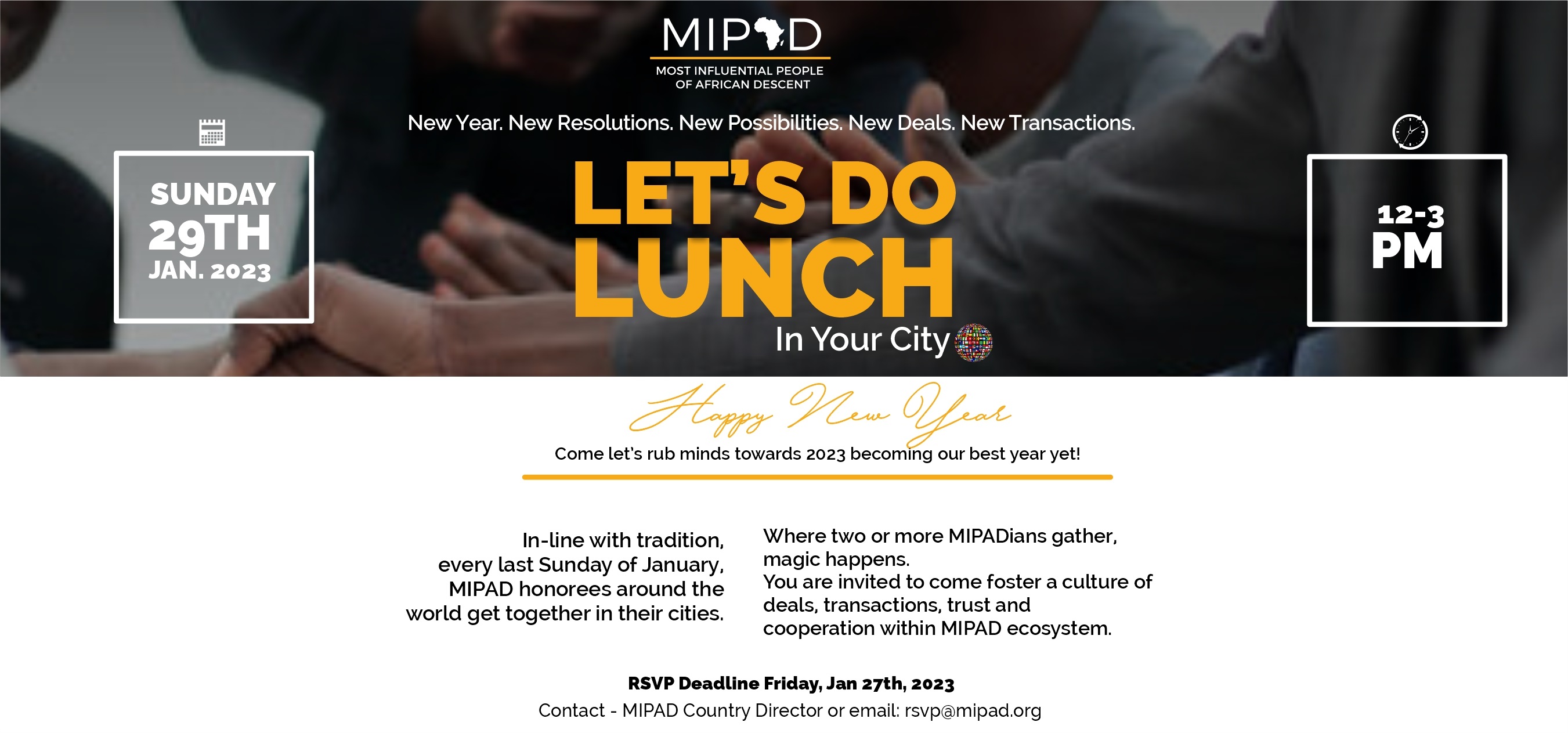 MIPAD Lunch 2023